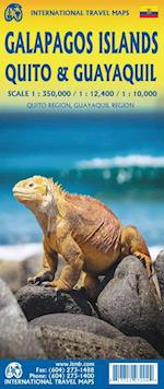 Galapagos Islands, Quito and Guayaquil, International Travel Maps