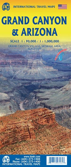 Grand Canyon & Arizona, International Travel Maps