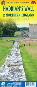 Hadrian's Wall and Northern England, International Travel Map 1:250,000/1:130,000