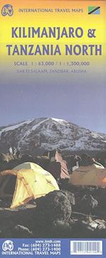 Kilimanjaro - Tanzania North, International Travel Map