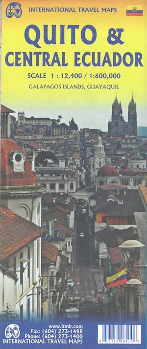 Quito & Central Ecuador, International Travel Maps