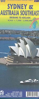 Sydney & Australia Southeast: Brisbane to Adelaide, International Travel Map