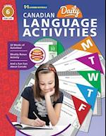 Canadian Daily Language Activities Grade 6 