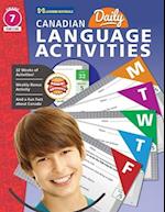 Canadian Daily Language Activities Grade 7 