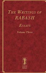 The Writings of RABASH - Essays - Volume Three 