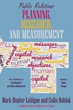 Public Relations Planning, Research, and Measurement 