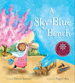 A Sky-Blue Bench