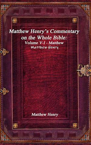 Matthew Henry's Commentary on the Whole Bible