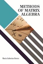 Methods of Matrix Algebra