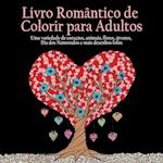 Livro Romantico de Colorir Para Adultos