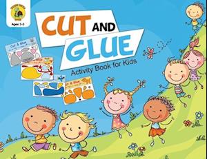 Cut and Glue Activity Book for Kids