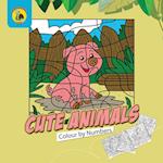 Cute Animals Colour by Numbers