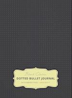Large 8.5 x 11 Dotted Bullet Journal (Gray #2) Hardcover - 245 Numbered Pages 