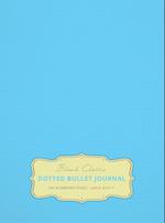 Large 8.5 x 11 Dotted Bullet Journal (Sky Blue #10) Hardcover - 245 Numbered Pages