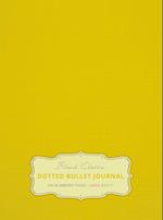 Large 8.5 x 11 Dotted Bullet Journal (Banana #5) Hardcover - 245 Numbered Pages