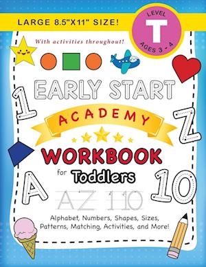 Early Start Academy Workbook for Toddlers