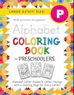 Alphabet Coloring Book for Preschoolers