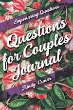 Empowering Questions - Questions for Couples Journal