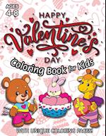 Happy Valentine's Day Coloring Book for Kids