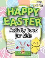 Happy Easter Activity Book for Kids