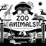 I See Zoo Animals: A Newborn Black & White Baby Book (High-Contrast Design & Patterns) (Panda, Koala, Sloth, Monkey, Kangaroo, Giraffe, Elepha