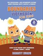 Boundaries Workbook for Kids