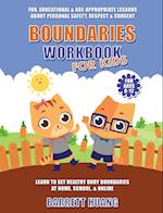 Boundaries Workbook for Kids