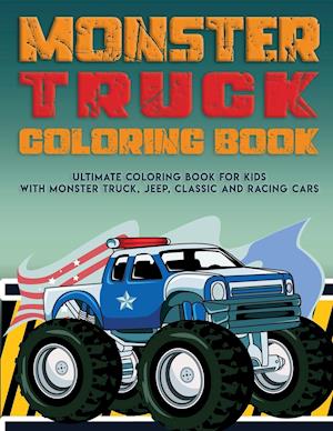 Monster Truck Coloring Book