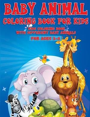 Baby Animal Coloring Book For Kids