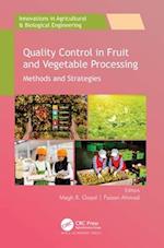 Quality Control in Fruit and Vegetable Processing