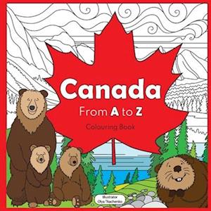 Canada from A to Z: coloring book