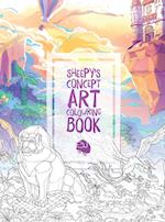 MrSuicideSheep's Concept Art Colouring Book