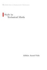 Style in Technical Math