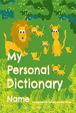 My Personal Dictionary