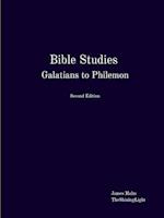 Bible Studies Galatians to Philemon