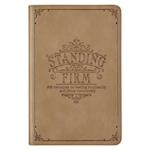 Standing Firm Faux Leather Devotional