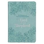 The Lord Is My Shepherd Devotional, 366 Reflections on God's Goodness and Grace, Teal Faux Leather