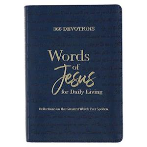 Words of Jesus for Daily Living Devotional Faux Leather