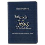 Words of Jesus for Daily Living Devotional Faux Leather