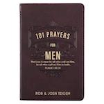 101 Prayers for Men, Powerful Prayers to Encourage Men, Faux Leather Flexcover