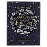 Good News of Great Joy Christmas Coloring Book for Women and Teens with Christian Scripture