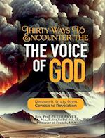 Thirty Ways to Encounter the Voice of God