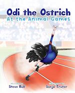 Odi the Ostrich at the Animal Games 