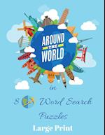 Around the World In 80 Word Search Puzzles 