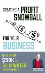 Creating A Profit Snowball For Your Business: How I Find $50K In 50 Minutes In Any Business 