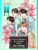 Color BTS! The Most Beautiful BTS Coloring Book For ARMY 