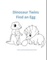 Dinosaur Twins Find an Egg 