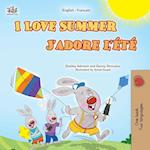 I Love Summer (English French Bilingual Children's Book)