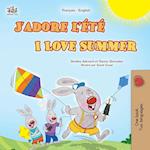 I Love Summer (French English Bilingual Children's Book)