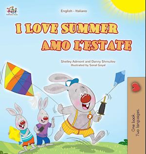 I Love Summer (English Italian Bilingual Children's Book)